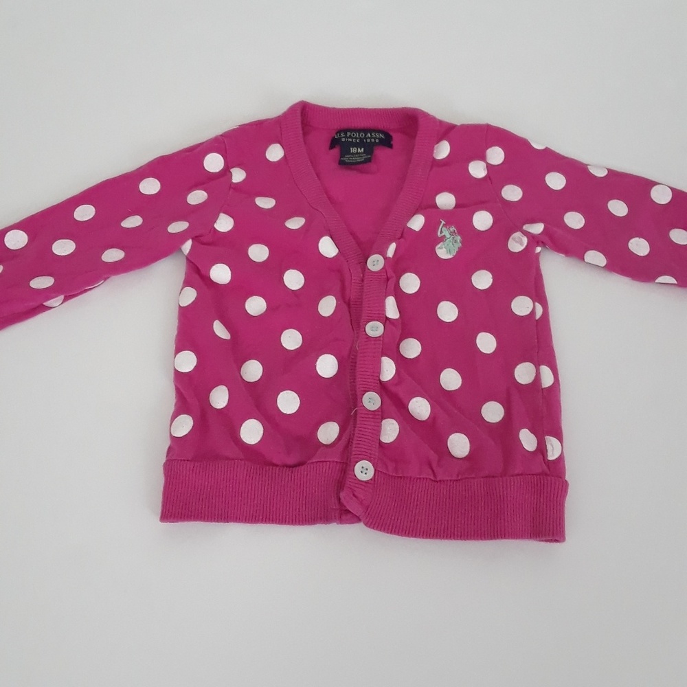 🍈US Polo Assn Polka Dot Sweater🍈